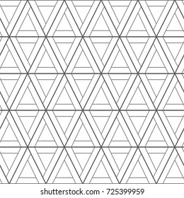 Modern Geometric pattern , seamless background can use for design , vector.
