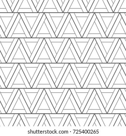 Modern Geometric pattern , seamless background can use for design , vector.

