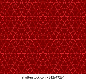 modern geometric pattern of small square and triangular elements. vector illustration. red color