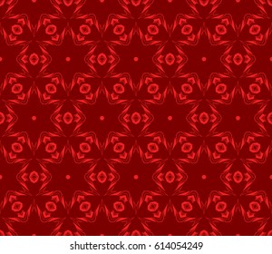 modern geometric pattern of small square and triangular elements. vector illustration. red color
