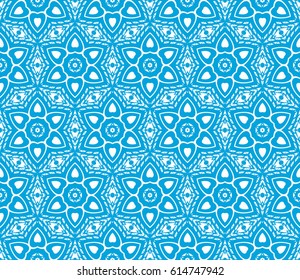 modern geometric pattern of small triangular elements. vector illustration. Design for greeting card, fabric print, scrapbooking