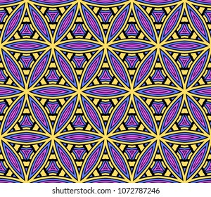 Modern Geometric Pattern. Vector illustration. For fabric, textile, bandana, scarg, super print