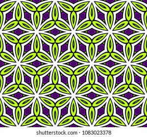 Modern Geometric Pattern. Vector illustration. For fabric, textile, bandana, scarg, super print