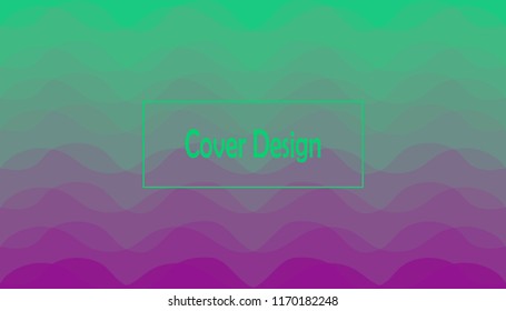 Modern geometric pattern with waves, gradient background color. New abstract modern screen vector design for mobile application. Soft color gradients. Rectangle corporate background design EPS 10