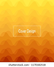 Modern geometric pattern with waves, gradient background color. New abstract modern screen vector design for mobile application. Soft color gradients. Rectangle corporate background design EPS 10