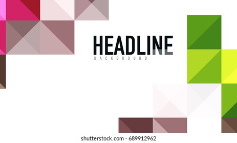Modern geometric presentation background. Business concept or digital technology element, brochure or flyer design for web banner layouts