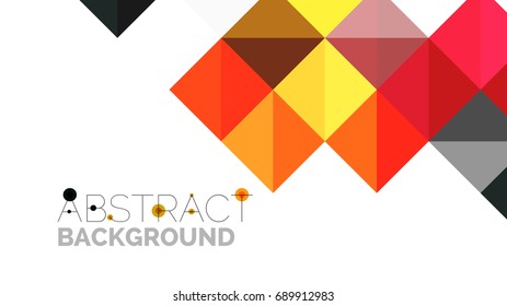 Modern geometric presentation background. Business concept or digital technology element, brochure or flyer design for web banner layouts