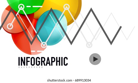Modern geometric presentation background. Business concept or digital technology element, brochure or flyer design for web banner layouts