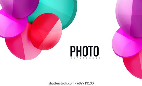 Fondo de presentación geométrica moderno. Concepto de negocio o elemento de tecnología digital, folleto o diseño de volante para diseños de banners web
