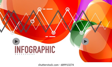 Modern geometric presentation background. Business concept or digital technology element, brochure or flyer design for web banner layouts