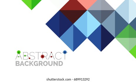 Fondo de presentación geométrica moderno. Concepto de negocio o elemento de tecnología digital, folleto o diseño de volante para diseños de banners web