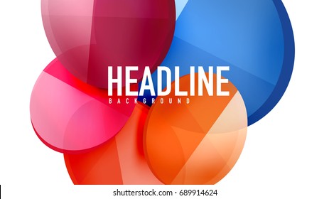 Modern geometric presentation background. Business concept or digital technology element, brochure or flyer design for web banner layouts