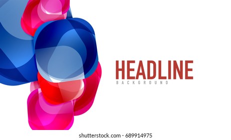 Modern geometric presentation background. Business concept or digital technology element, brochure or flyer design for web banner layouts