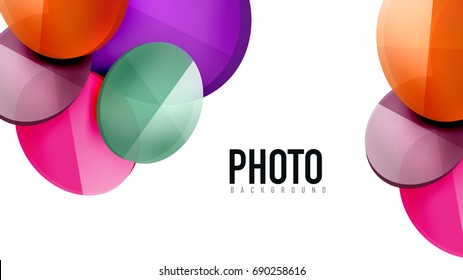 Fondo de presentación geométrica moderno. Concepto de negocio o elemento de tecnología digital, folleto o diseño de volante para diseños de banners web