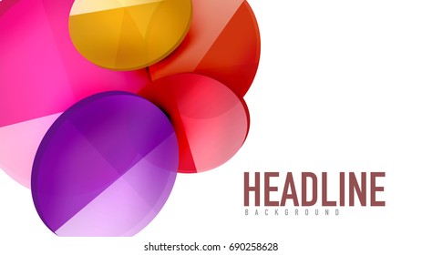 Modern geometric presentation background. Business concept or digital technology element, brochure or flyer design for web banner layouts