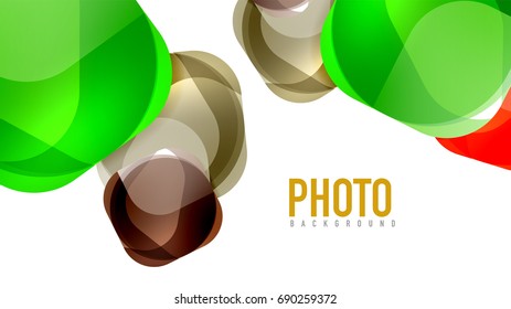 Fondo de presentación geométrica moderno. Concepto de negocio o elemento de tecnología digital, folleto o diseño de volante para diseños de banners web