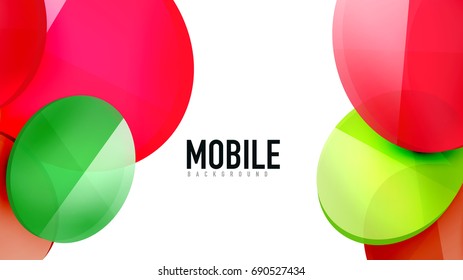 Modern geometric presentation background. Business concept or digital technology element, brochure or flyer design for web banner layouts
