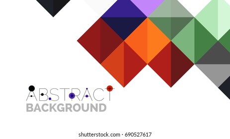 Modern geometric presentation background. Business concept or digital technology element, brochure or flyer design for web banner layouts