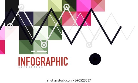 Fondo de presentación geométrica moderno. Concepto de negocio o elemento de tecnología digital, folleto o diseño de volante para diseños de banners web