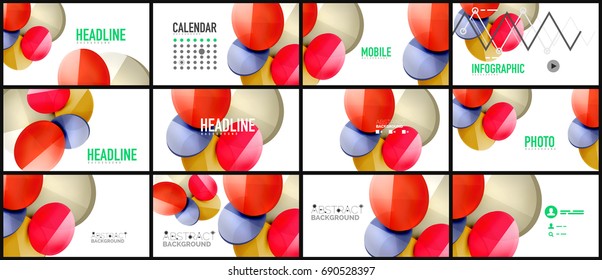 Modern geometric presentation background. Business concept or digital technology element, brochure or flyer design for web banner layouts