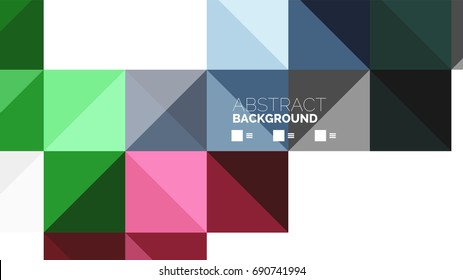 Moderner geometrischer Präsentationshintergrund. Geschäftskonzept oder digitale Technologie-Elemente, Broschüren oder Flyer-Design für Webbanner-Layouts