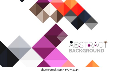 Modern geometric presentation background. Business concept or digital technology element, brochure or flyer design for web banner layouts