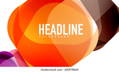 Modern geometric presentation background. Business concept or digital technology element, brochure or flyer design for web banner layouts