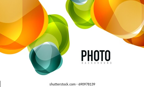 Modern geometric presentation background. Business concept or digital technology element, brochure or flyer design for web banner layouts