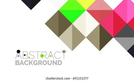 Fondo de presentación geométrica moderno. Concepto de negocio o elemento de tecnología digital, folleto o diseño de volante para diseños de banners web