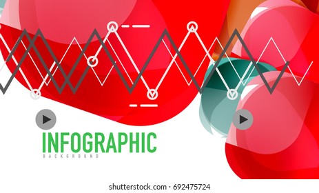 Modern geometric presentation background. Business concept or digital technology element, brochure or flyer design for web banner layouts