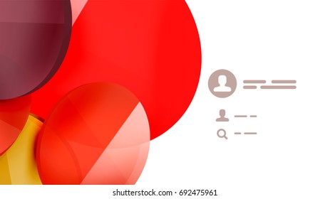 Moderner geometrischer Präsentationshintergrund. Geschäftskonzept oder digitale Technologie-Elemente, Broschüren oder Flyer-Design für Webbanner-Layouts