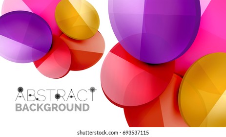 Modern geometric presentation background. Business concept or digital technology element, brochure or flyer design for web banner layouts