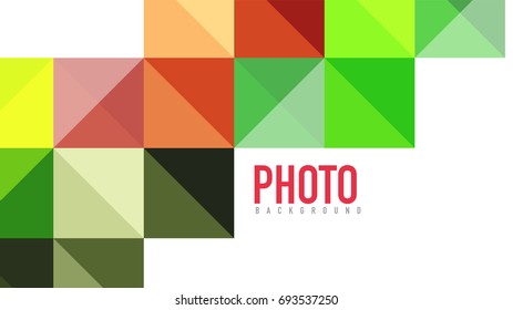 Modern geometric presentation background. Business concept or digital technology element, brochure or flyer design for web banner layouts