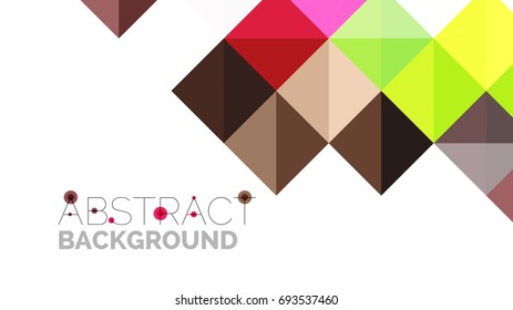 Modern geometric presentation background. Business concept or digital technology element, brochure or flyer design for web banner layouts