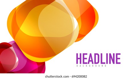 Modern geometric presentation background. Business concept or digital technology element, brochure or flyer design for web banner layouts