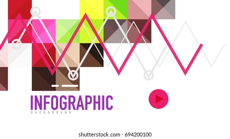 Modern geometric presentation background. Business concept or digital technology element, brochure or flyer design for web banner layouts
