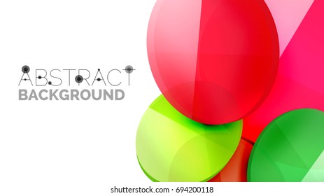 Modern geometric presentation background. Business concept or digital technology element, brochure or flyer design for web banner layouts