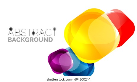 Modern geometric presentation background. Business concept or digital technology element, brochure or flyer design for web banner layouts