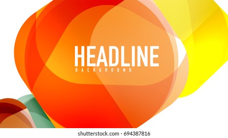 Fondo de presentación geométrica moderno. Concepto de negocio o elemento de tecnología digital, folleto o diseño de volante para diseños de banners web
