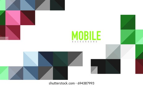 Modern geometric presentation background. Business concept or digital technology element, brochure or flyer design for web banner layouts