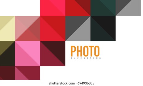 Modern geometric presentation background. Business concept or digital technology element, brochure or flyer design for web banner layouts