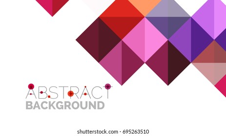 Modern geometric presentation background. Business concept or digital technology element, brochure or flyer design for web banner layouts