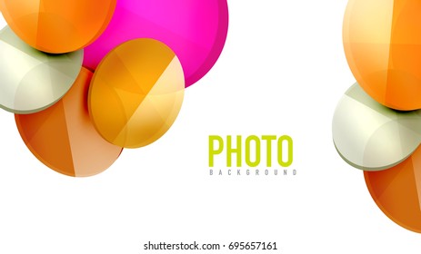 Fondo de presentación geométrica moderno. Concepto de negocio o elemento de tecnología digital, folleto o diseño de volante para diseños de banners web