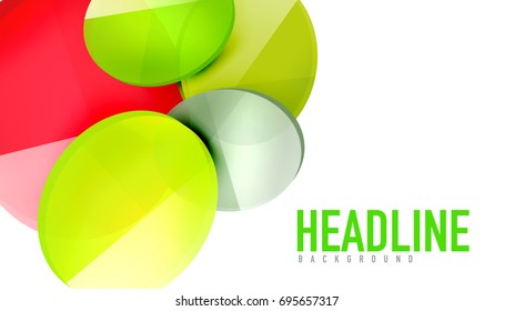 Modern geometric presentation background. Business concept or digital technology element, brochure or flyer design for web banner layouts