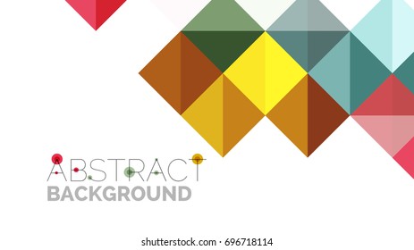 Fondo de presentación geométrica moderno. Concepto de negocio o elemento de tecnología digital, folleto o diseño de volante para diseños de banners web
