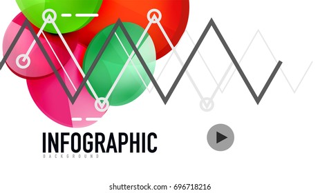 Modern geometric presentation background. Business concept or digital technology element, brochure or flyer design for web banner layouts