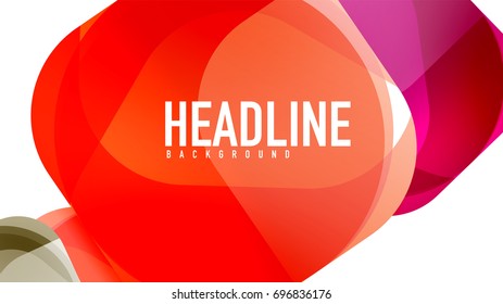 Modern geometric presentation background. Business concept or digital technology element, brochure or flyer design for web banner layouts