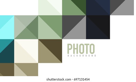 Modern geometric presentation background. Business concept or digital technology element, brochure or flyer design for web banner layouts
