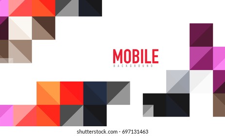 Modern geometric presentation background. Business concept or digital technology element, brochure or flyer design for web banner layouts
