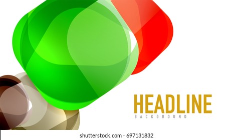 Modern geometric presentation background. Business concept or digital technology element, brochure or flyer design for web banner layouts
